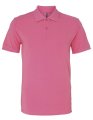 Heren Polo Asquith & Fox Classic Fit Pink Carnation
